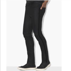 Men’s John Varvatos Velvet Detail Wight Jeans